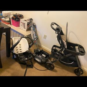 Car seat stroller set